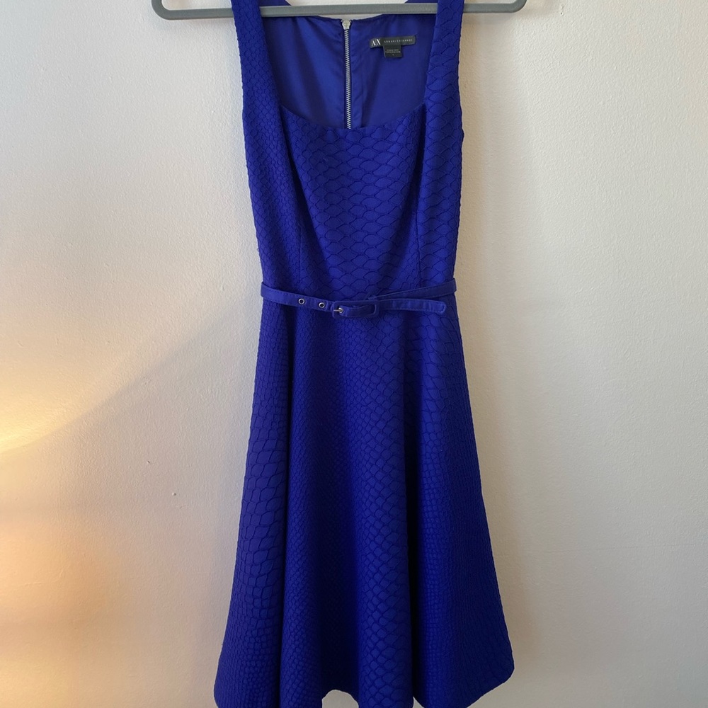 Royal Blue Armani Exchange dress sz 4